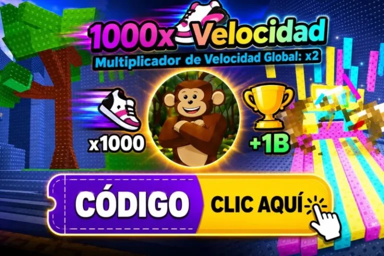 +1 Speed Monkey Escape: códigos activos de agosto de 2026 y cómo canjearlos