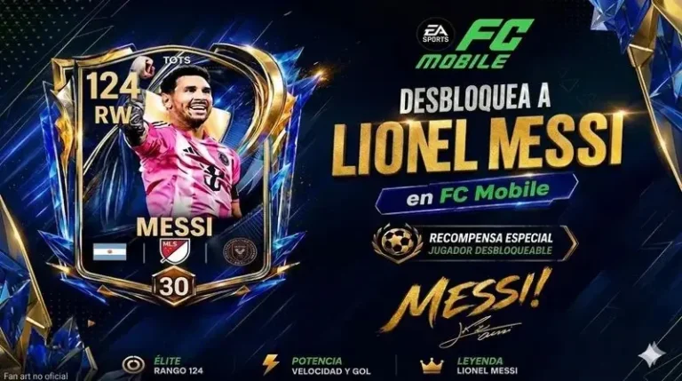 Lionel Messi en FC Mobile: cómo elegir una carta y mejorar el equipo alrededor de él